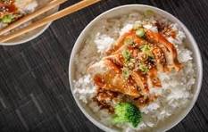 Mongolian Chicken Rice Bowl