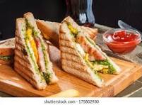 Egg & Cheese Sandwiches with French Fries
