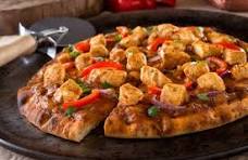 Paneer Mushroom Tikka Pizza