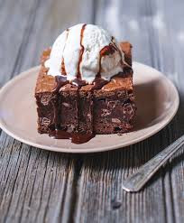 Brownie with Ice-Creaam